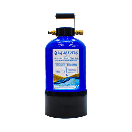 Aquaspray® De-Ionising Water Filter Carry Tank 10 Litre (Inc. Resin)