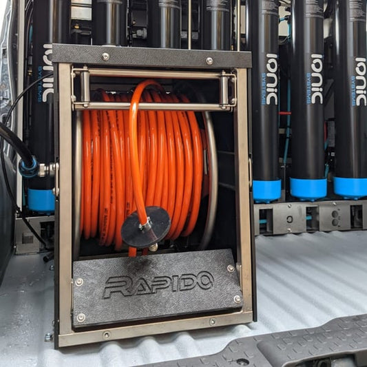 Rapido™ Electric Hose Reel with 100 meters 6mm Hose