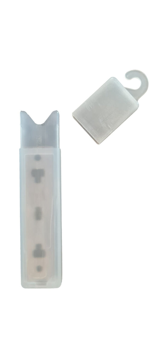 DOUBLE EDGE SCRAPER BLADE 10 CM 0,2 MM (20 UNIDADES)