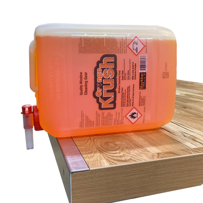 OrangeKrush Window Cleaner Soap 5L with outlet tap