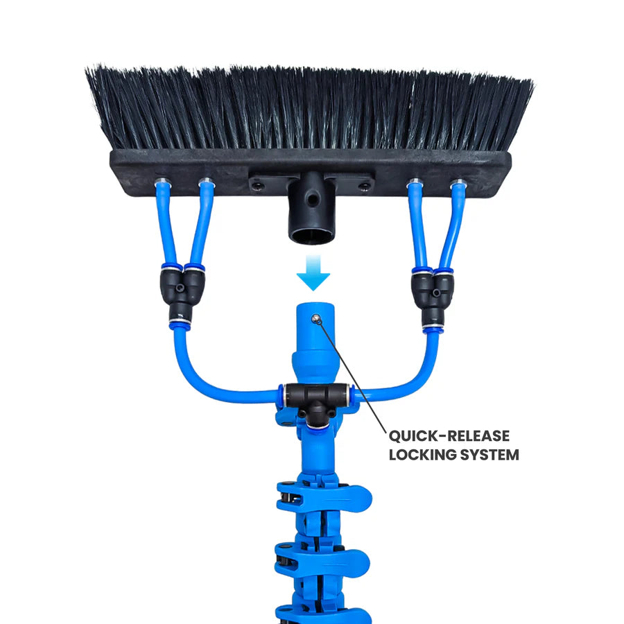 Venom 35ft Power Pole for Pressure Washers ? 100% Carbon Fibre and 40ft for window cleaning