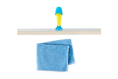 FLEXI FLOOR SQUEEGEE | Rodo de chão articulado 50cm com velcro e pano de microfibra
