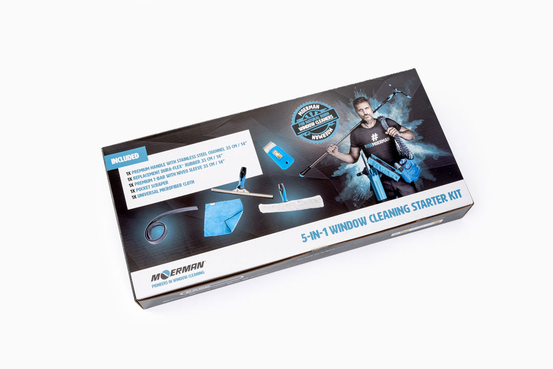 STARTER KIT 5-in-1 WINDOW CLEANING - MOERMAN