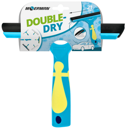 Moerman - Double-Dry - Car Window Squeegee 21 Cm