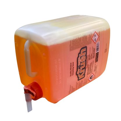 OrangeKrush Window Cleaner Soap 5L with outlet tap
