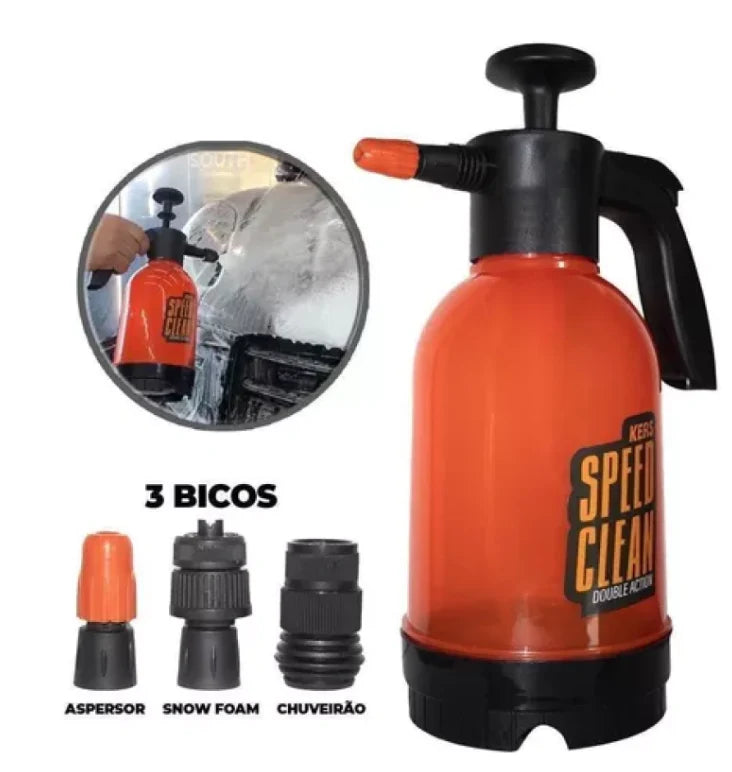 Pulverizador Manual Líquidos e Espuma Speed Clean Double Action 2L - KERS