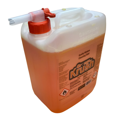 OrangeKrush Window Cleaner Soap 5L with outlet tap