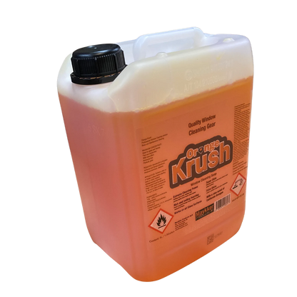 OrangeKrush Window Cleaner Soap 5L with outlet tap